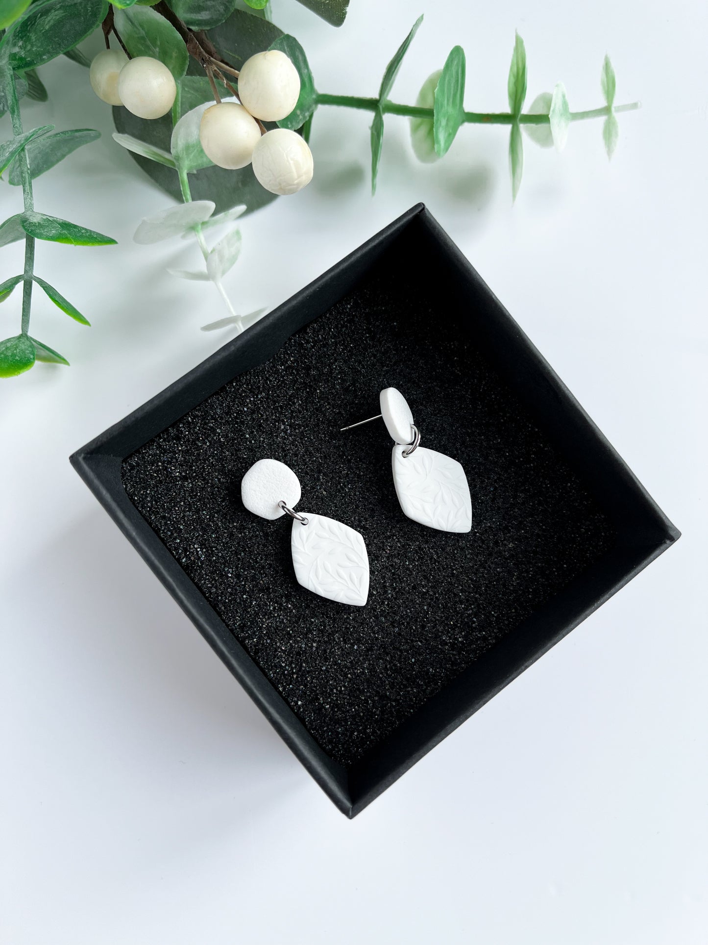 Ohrringe | Ton | Floral